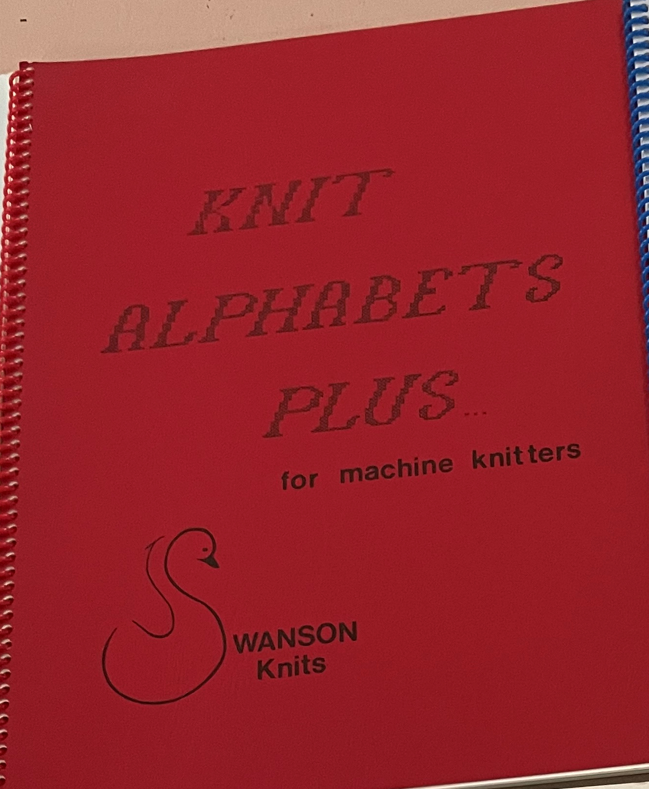 Cover of Knit Alphabets Plus for machine knitters